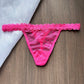 Custom Name Crystal Letter Thong Lace Bikini Panties G-String Low Waist Briefs The Clothing Company Sydney