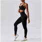 Seamless Athletic Wear Women Yoga Set 2 Piece Workout Tracksuit Sport Bra Gym Suits Fitness High Waist Running Leggings Sports Sets The Clothing Company Sydney