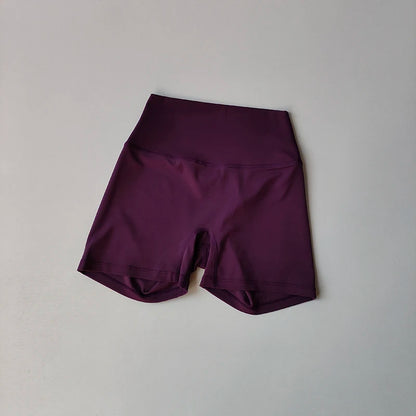 2 Piece Yoga Gym Set Halter Top Set Yoga High Waist Shorts Backless Tights Bra Vest Seamless Stretch Ribbed Shorts Set