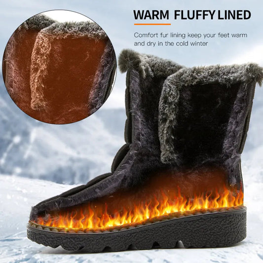 Women's Ankle Fur Snow Winter Boots The Clothing Company Sydney