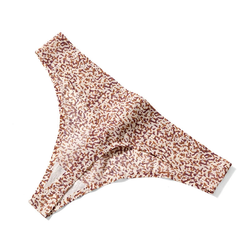 Women's Underwear Leopard Print Seamless Panties Sports Lingerie Thong G-String The Clothing Company Sydney