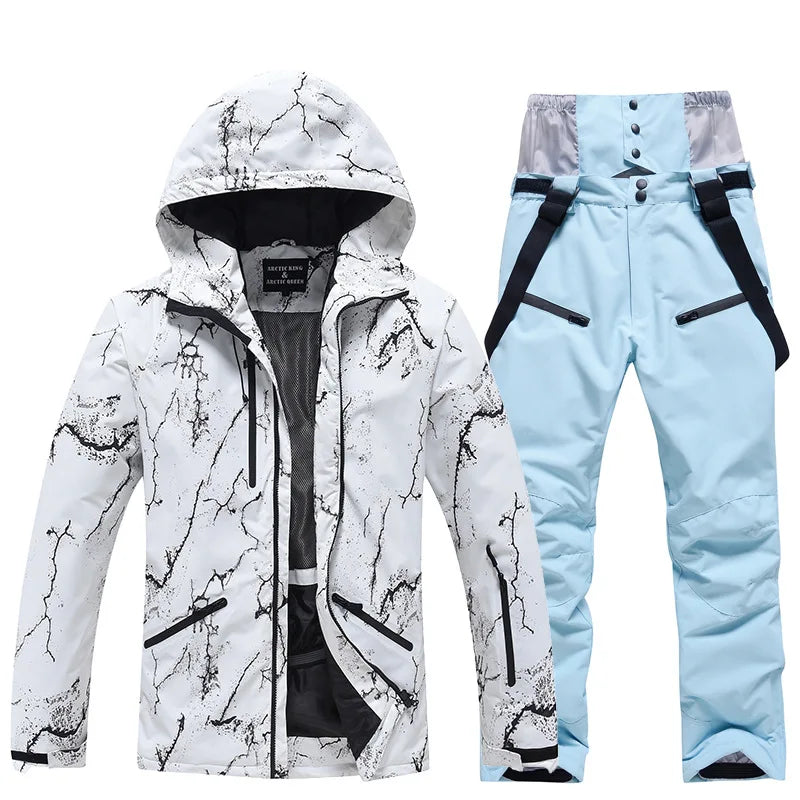 2 Piece Jacket Pants Ski Suit Sets Waterproof Snow Costume Ski Jacket and Pant Set Outdoor Clothing Snowboarding Set The Clothing Company Sydney