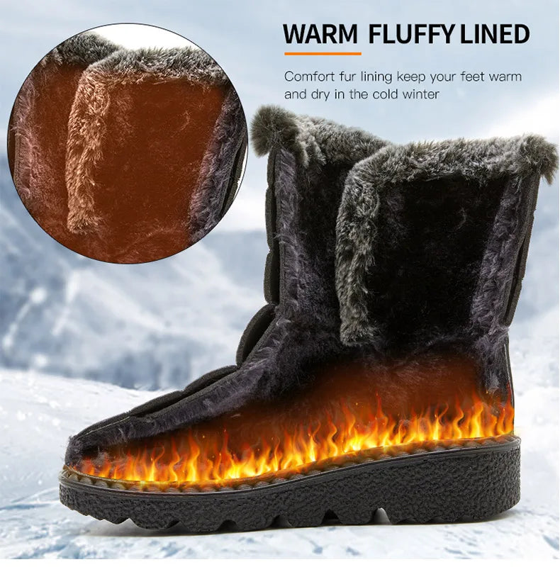 Women's Ankle Fur Snow Winter Boots The Clothing Company Sydney