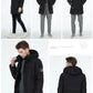 Men's winter jackets for men casual cotton coat mid-length Puffer Parkas