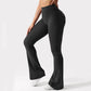 Womens Wide Leg High Stretch Yoga Leggings Compression Fitness Workwear with pockets Yoga Pant ﻿ The Clothing Company Sydney