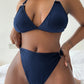 Ribbed Bikini Large Size Plus Size Women Swimsuit Two piece Bikini set Bather Bathing Suit Swimwear The Clothing Company Sydney