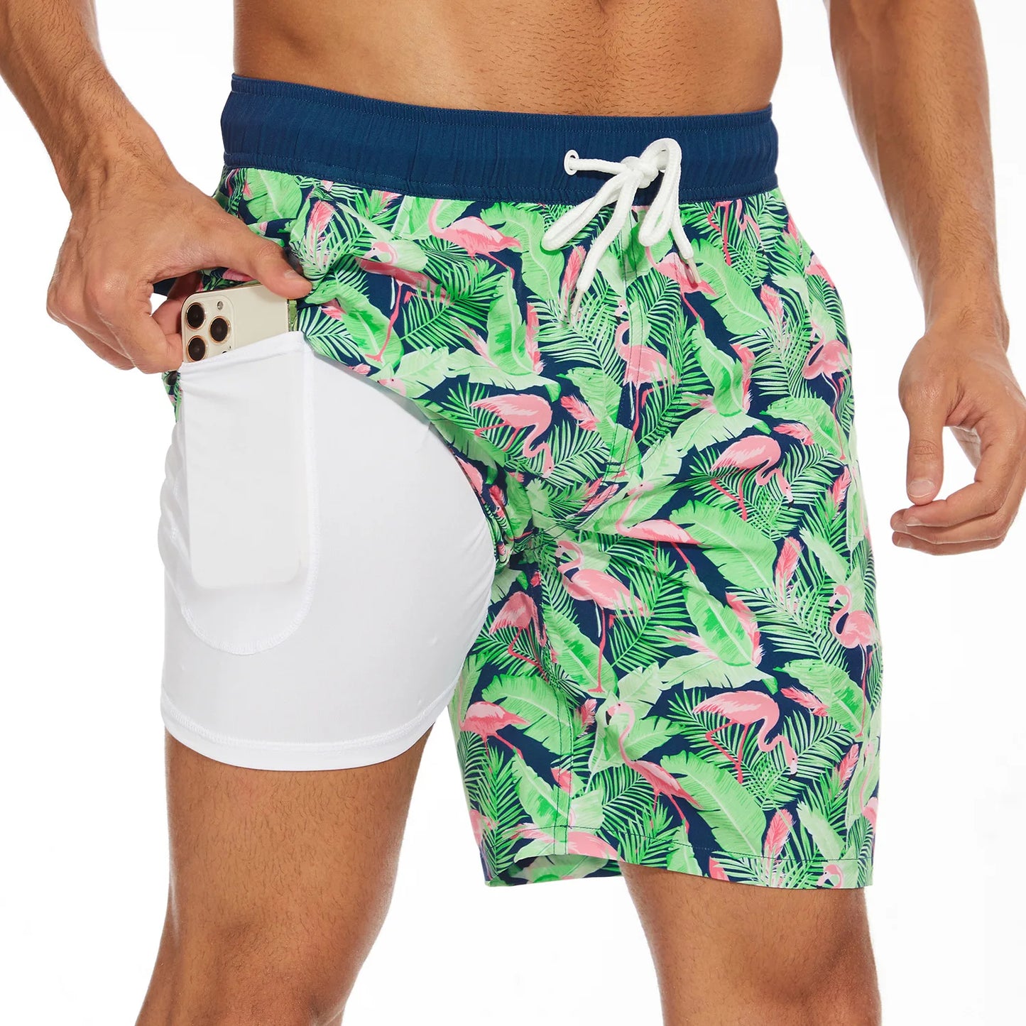 Men's Swimming Trunks Hot Swimsuit Mens Swim Briefs Beach Shorts Swimwear