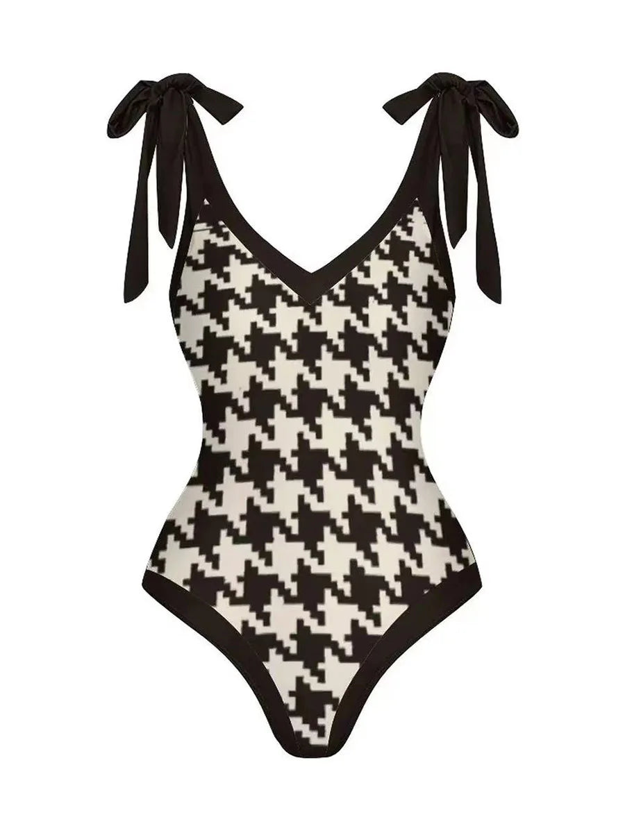 String One Piece Swimsuit & Vent Skirt Padded Women Bathing Suit Swimming Summer Beachwear Bodysuit Swimwear The Clothing Company Sydney