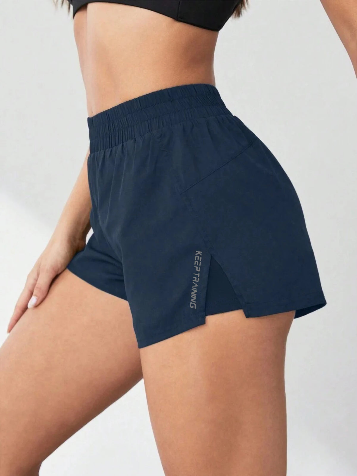 Women's Two Piece Gym Yoga Running Fitness Tennis Casual Basic Sports Shorts