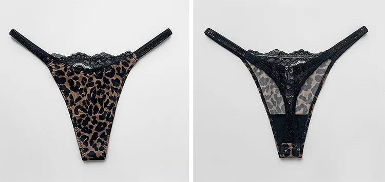 Rhinestone Lace Women Panties Seamless Underwear G String Letter Transparent Thong Female Low Rise Ladies Briefs