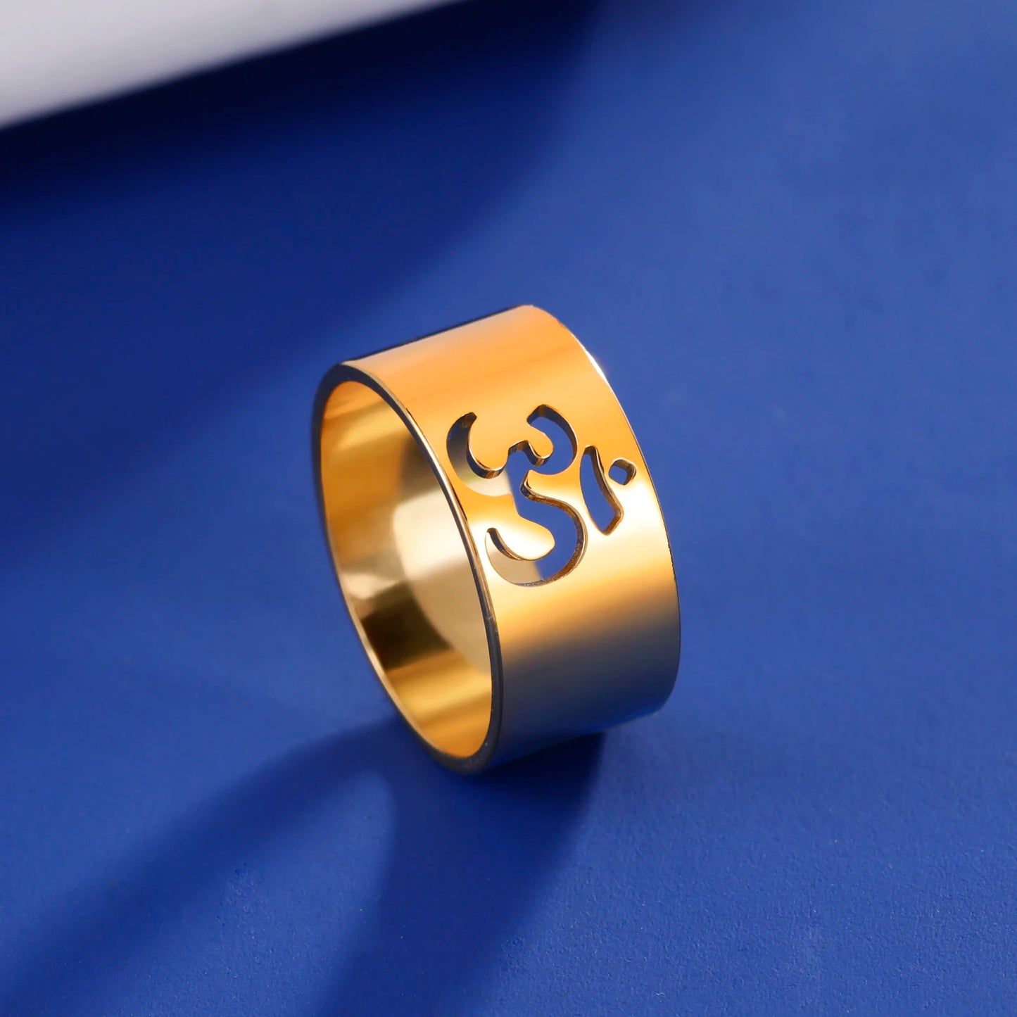 Unisex Om Aum Symbol Jewellery Ring The Clothing Company Sydney