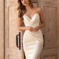 Sweetheart Mermaid Satin Wedding Dress Detachable Skirt Backless And Lace Up Woman Evening Dress The Clothing Company Sydney