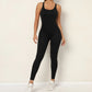 One Piece Backless Bodycon Scrunch Jumpsuit Women Dance Fitness Overalls Push Up Sleeveless Yoga Sport Jump Suit The Clothing Company Sydney