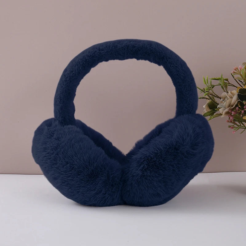 Solid Soft Plush Ear Keep Warmer Winter Earmuffs For Women Men Fashion Outdoor Earflap Protection Ear-Muffs Ear Cover The Clothing Company Sydney