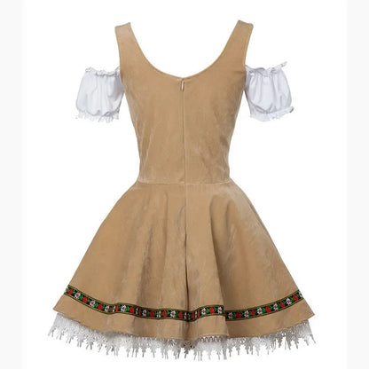 Couples Oktoberfest Costume Bartender Waitress Outfit Cosplay Halloween Carnival Party Fancy Dress Costume The Clothing Company Sydney