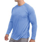 Sun Protection T-shirts Summer UPF 50+ Men's Long Sleeve Quick Dry Athlectic Sports Hiking Performance T-shirts Tee Tops The Clothing Company Sydney