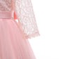 Girls Teenage Princess Dress Party Ball Gown Wedding Lace Kids Christmas Bridesmaid Costume Birthday Party Dress