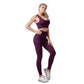 2 Piece Set Workout Gym Clothes For Women Yoga Set Solid Colour Fitness Leggings Sportswear Women's Yoga Wear Sport Bra And Pants The Clothing Company Sydney