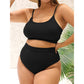 Elegant 7 Colours Bikini Plus Size Large Size Swimwear Women Swimsuit Two-piece Bikini set Bather Bathing Suit The Clothing Company Sydney