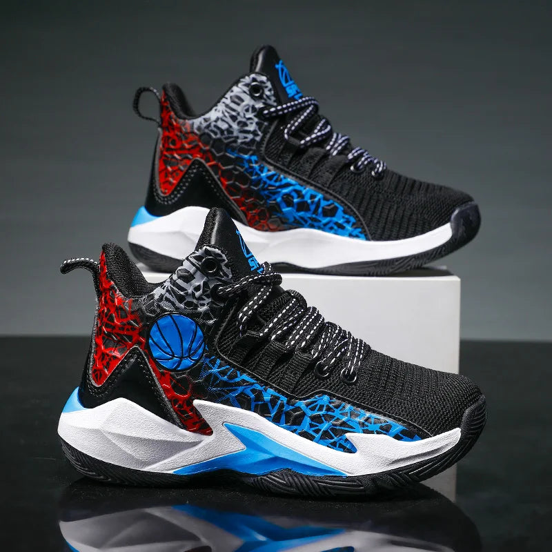 Kids Children's Sports Boys Girls Running Casual Outdoor Breathable Mesh Wear-Resistant Sneakers Basketball shoes. The Clothing Company Sydney