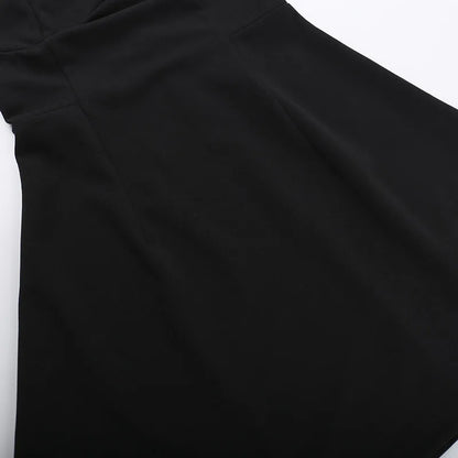 White Backless Patchwork Fashion Summer Elegant Party Mini Dress - The Clothing Company Sydney