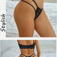 3 Pack Lace Hollow Out Thongs Women Panties Low Waist Transparent G-String Underwear Breathable Intimates Lingerie