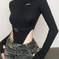 Streetwear Zipper Skinny Black Women Bodysuits Top Buckle Turtleneck Autumn Body Fashion Motorcycle One Piece Bodysuit The Clothing Company Sydney