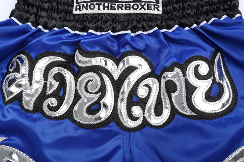 Men's Boxing Shorts Kickboxing Muay Thai Women Kids Martial Arts Training Team Clothes Gym Grappling BJJ Cage Fight Pants