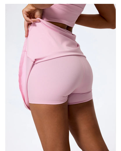 Women's Sports Skirt  High Waisted Workout Yoga Golf Skirt Quick Dry Breathable Short Skirt Casual Running Tennis Skorts