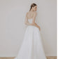 Strapless Elegant A-line Sleeveless Classic Lace Up Small Train Wedding Dress