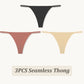 3 Pack Seamless Thong Women Thin Strap Low Waist High Flexibility Panties Briefs T-back Comfortable Underwear The Clothing Company Sydney