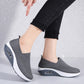 Summer Women's Fashion Vulcanized Sneakers Platform Solid Colour Flat Ladies Shoes Casual Breathable Wedges Ladies Walking Sneakers The Clothing Company Sydney