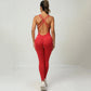 One Piece Backless Bodycon Scrunch Jumpsuit Women Dance Fitness Overalls Push Up Sleeveless Yoga Sport Jump Suit The Clothing Company Sydney