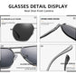 Fashion Aluminum Photochromic Sunglasses Men Women Polarised Sun Glasses Chameleon Anti-glare Driving Sunglasses