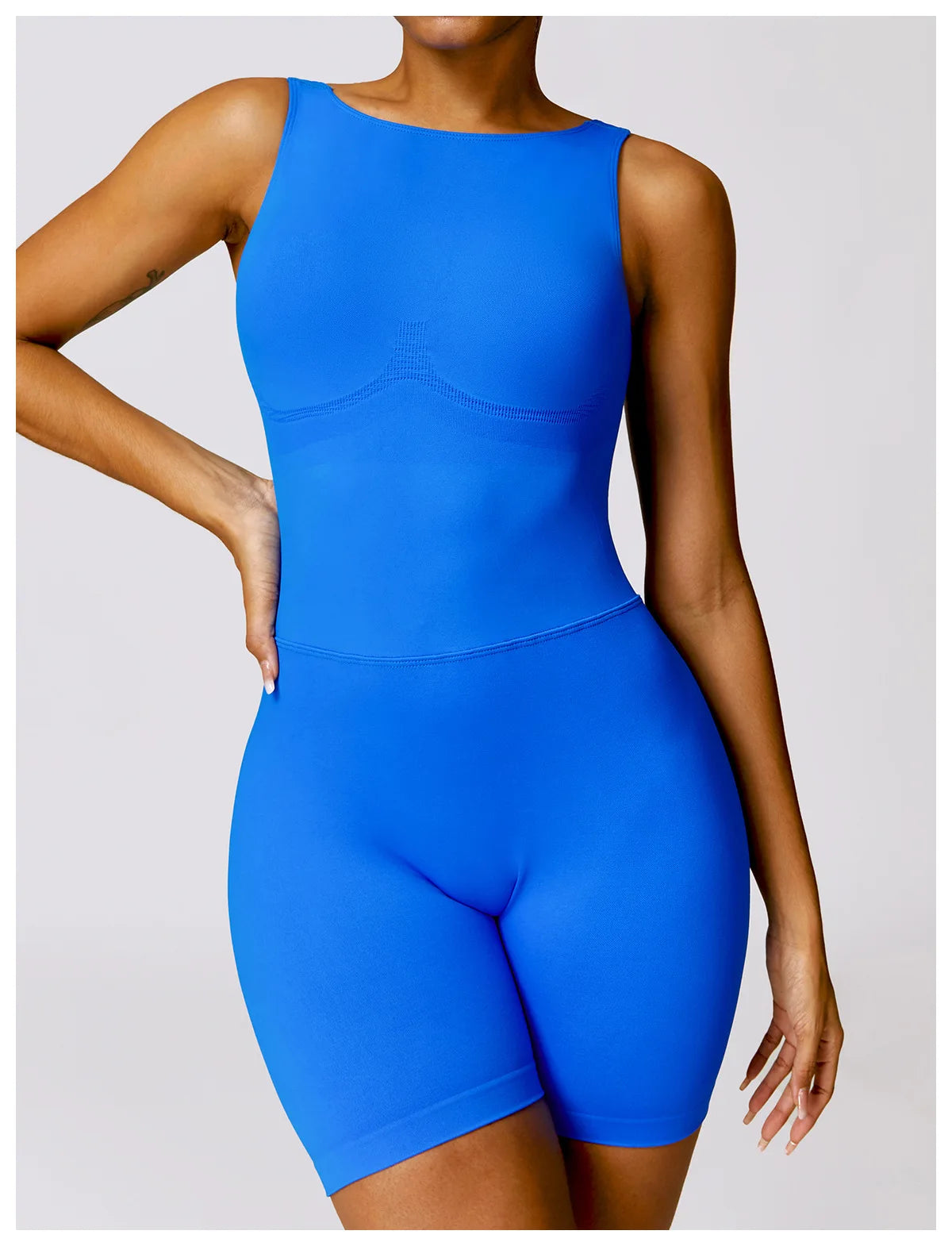 Yoga Set One-Piece Seamless Hollowed Out Women's Jumpsuits Gym Push Up Workout Fitness Bodysuit