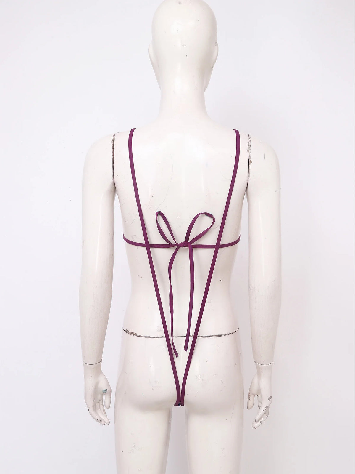 Women's One-piece Swimsuit Micro Bikini Bathing Suit Beachwear Sleeveless Bodysuit Swimwear