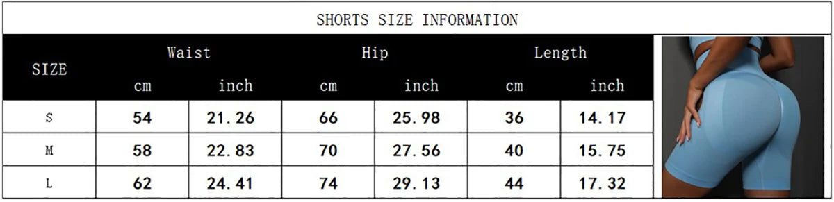 Seamless Shorts for Women Yoga Shorts Push Up Workout Gym Shorts Fitness High Waist Sports Short Women's Clothing The Clothing Company Sydney