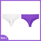 2 Pack Seamless Women Pantys Thongs High Waist Soft Underwear Solid Colors Breathable G-String The Clothing Company Sydney