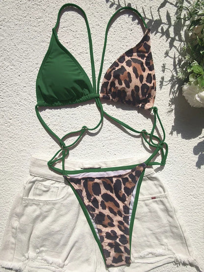 Extreme Mini Micro String Women Swimwear One Piece Swimsuit Female Cross Backless Monokini High Cut Bathing Suit The Clothing Company Sydney