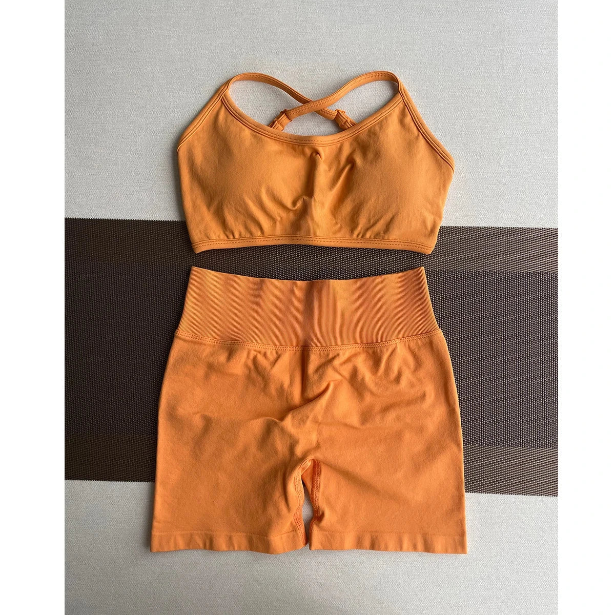 Solid Seamless Half Pants Women Soft  Fitness Outfits Yoga Gym Running Bike Wear Bicycle Skorts The Clothing Company Sydney