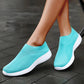 Fashion Casual Shoes Comfortable Soft Sneakers Women Slip On Sock Shoes For Women Ladies Flat Shoes The Clothing Company Sydney