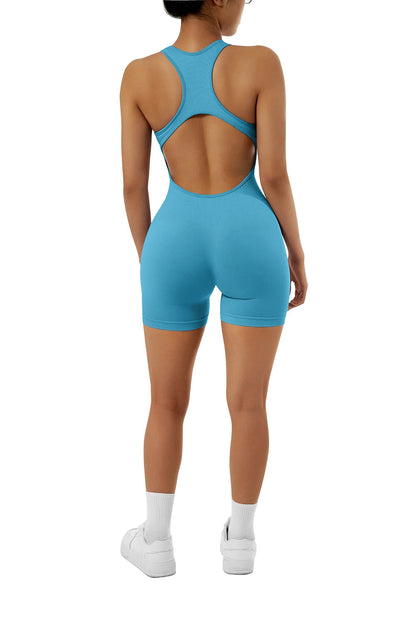 Women Yoga Shorts Sleeveless Sport Romper Bodysuits Summer Yoga Playsuits Gym Fitness Outfit Jumpsuits Activewear The Clothing Company Sydney