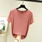 Modal O-Neck T-shirt Short sleeve Women's Summer Casual Basic T shirt Loose Tee Tops The Clothing Company Sydney