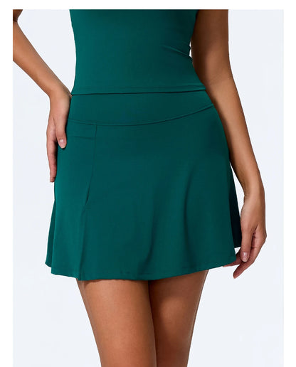 Women's Sports Skirt  High Waisted Workout Yoga Golf Skirt Quick Dry Breathable Short Skirt Casual Running Tennis Skorts