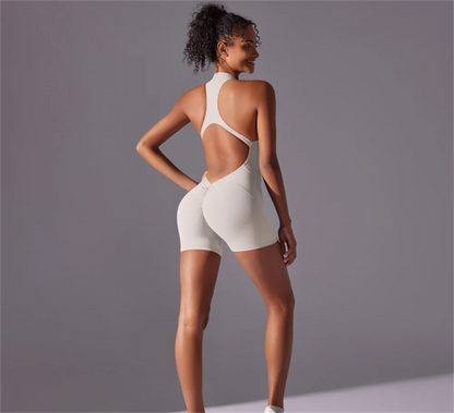 One Piece Jumpsuit Yoga Romper Running Fitness Suit