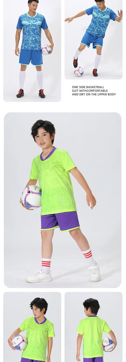 Adult Kids Football Jerseys Men Women Soccer Uniforms Sports Clothes Customised Futsal Sportswear Child Team Training Tracksuit Outfit The Clothing Company Sydney