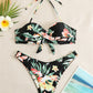 Bikini Swimsuit Women Swimwear Solid Push Up Bikinis Set High Waist Thong Bathing Suit Two Pieces Swimming Suits Female The Clothing Company Sydney