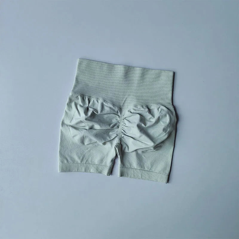 Women's Sports Shorts High Waist Running Yoga Fitness Activewear Shorts - The Clothing Company Sydney