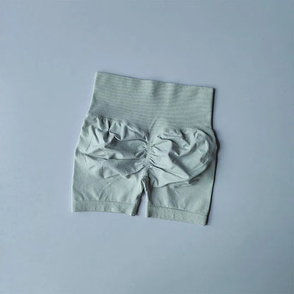 Women's Sports Shorts High Waist Running Yoga Fitness Activewear Shorts - The Clothing Company Sydney