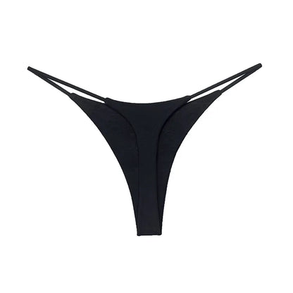 Low Waist Cotton Thong Women Panties Briefs T-back Bikini Underwear Seamless G String Sports Lingerie